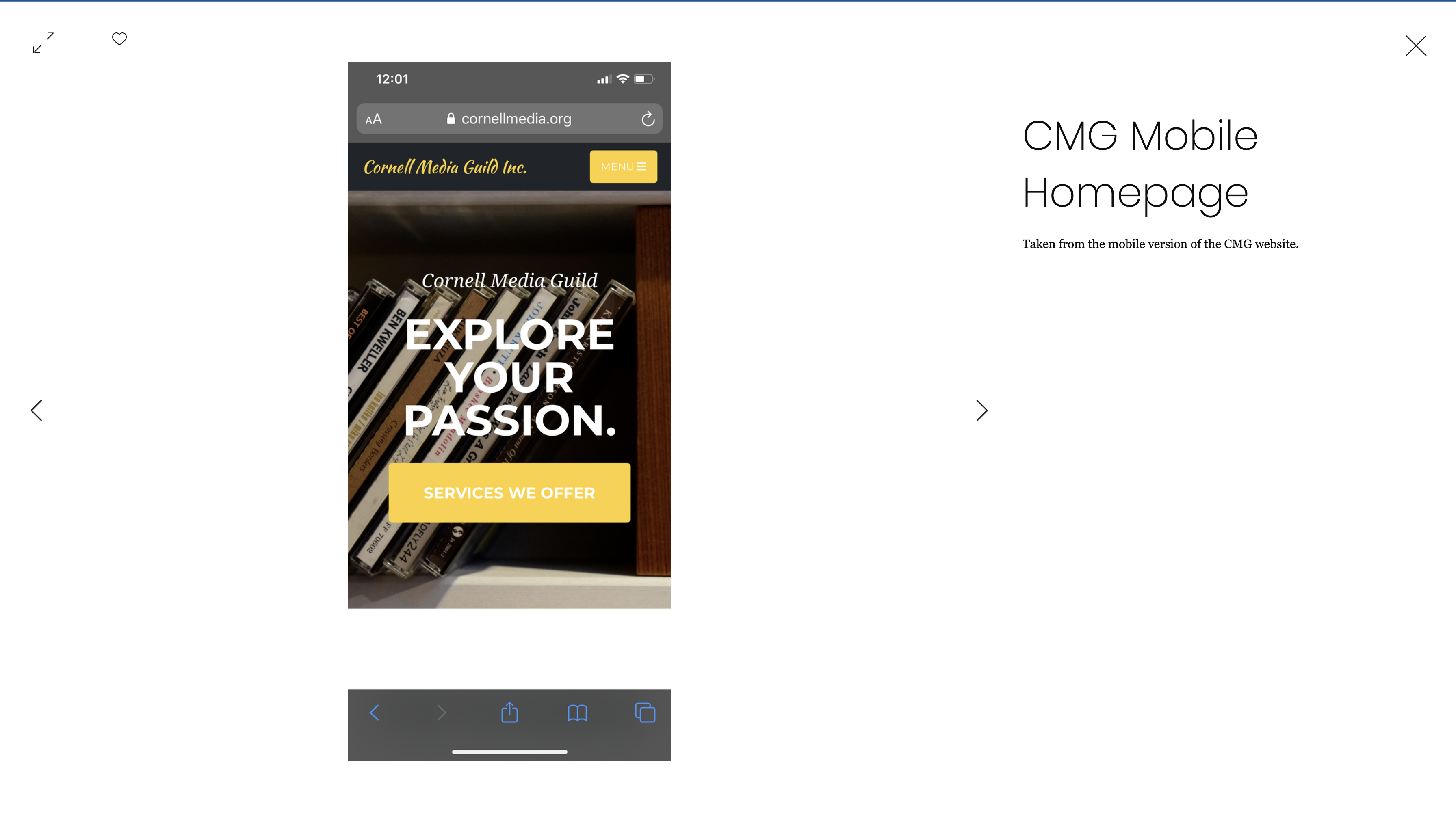 CMG Webpage 2020